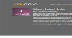 Desktop Screenshot of banderaartservices.com